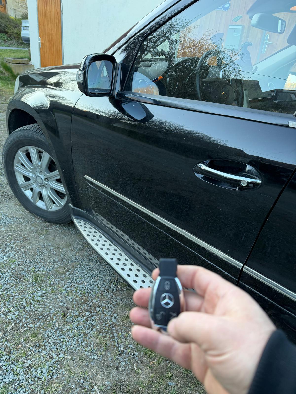 Mercedes mit Funkschlüssel